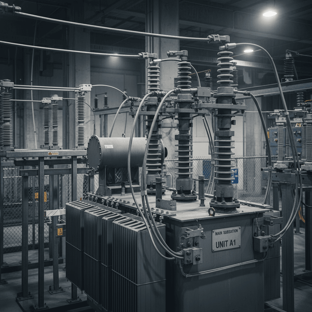 Transformer substation installation for organized industrial zone in Balıkesir