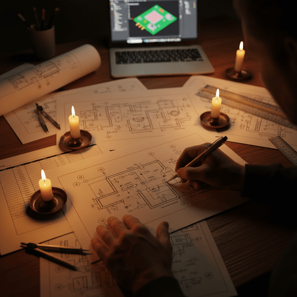 Project revision and technical drawing review