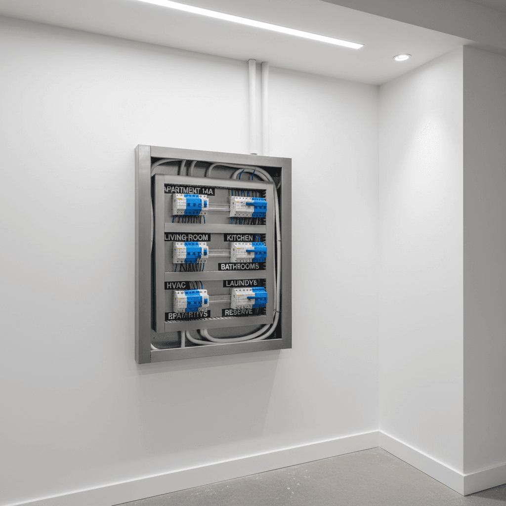 Residential electrical subscription project installation in Bursa