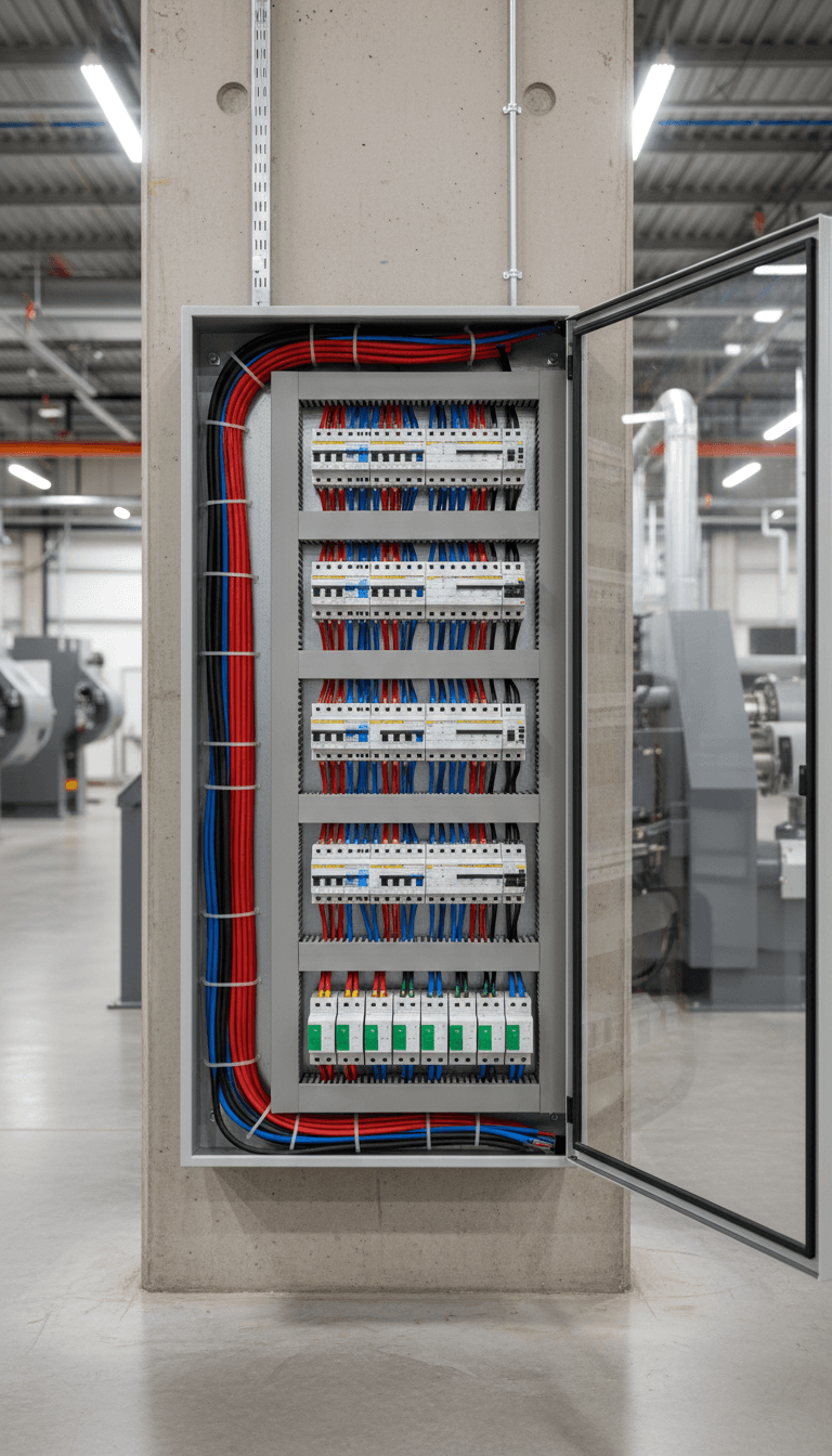 Electricity subscription panel setup