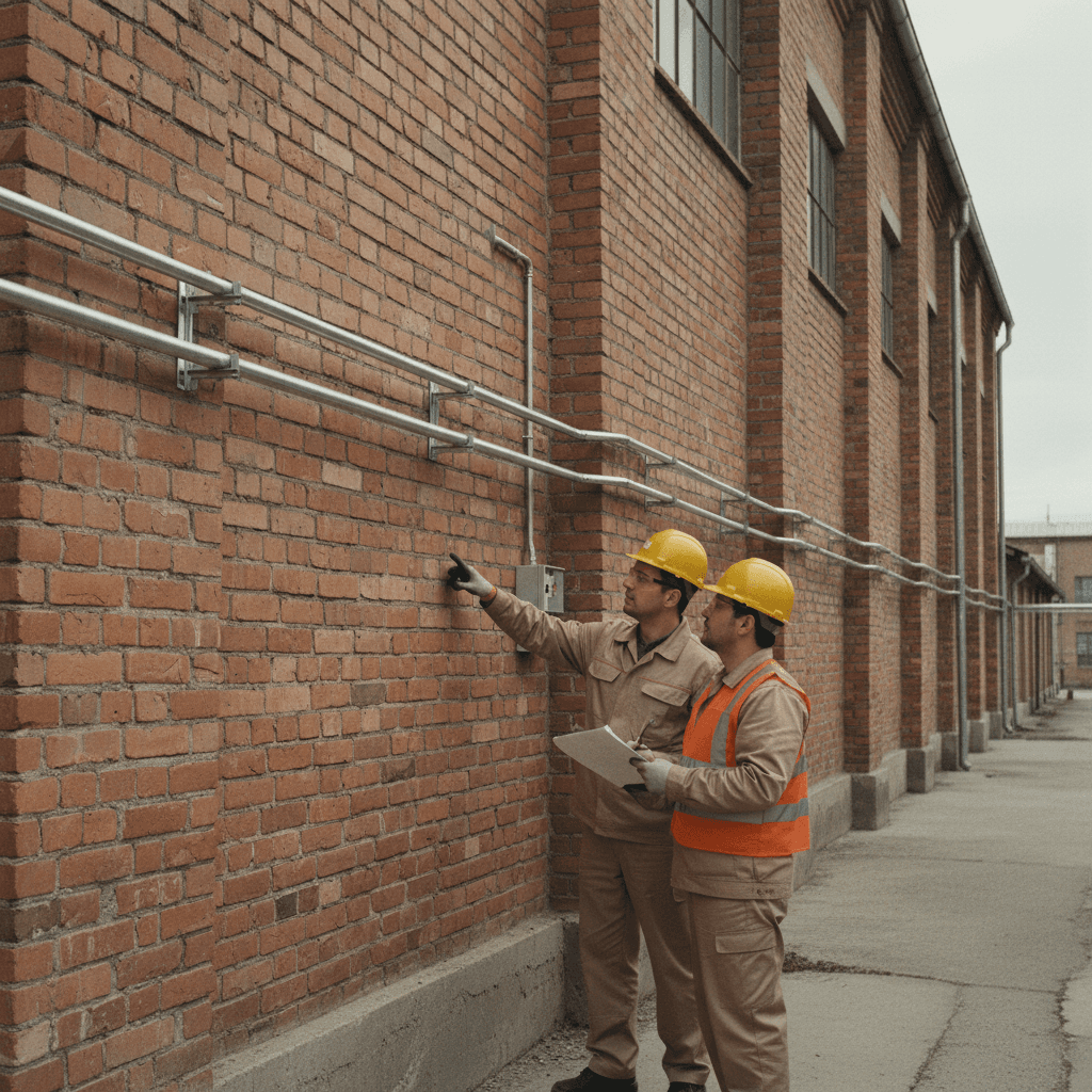 Power infrastructure upgrade for industrial facility