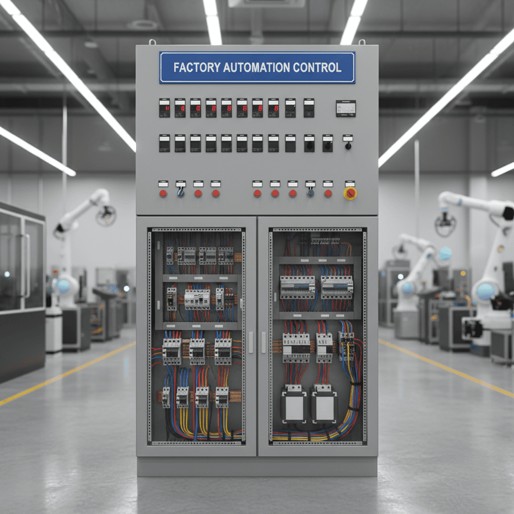 Industrial control panel installation