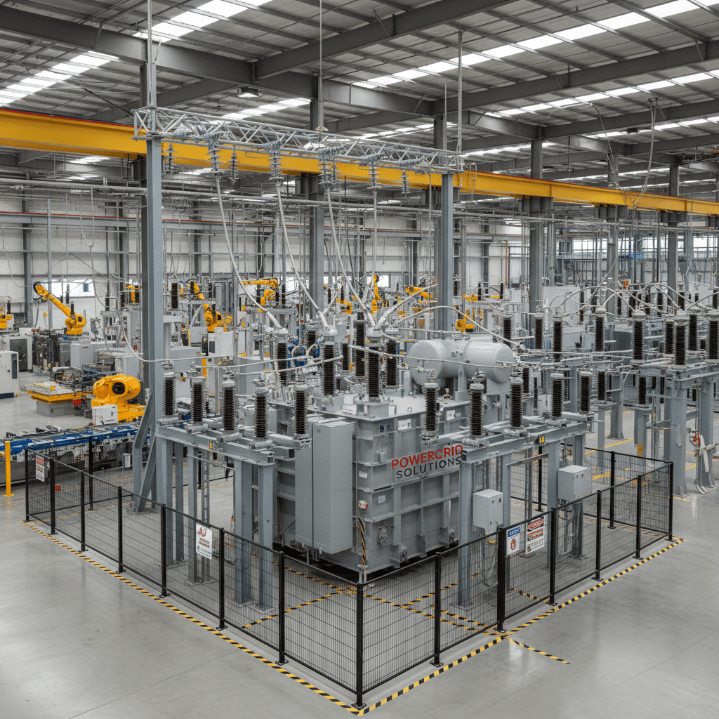 Transformer installation Nilüfer industrial zone