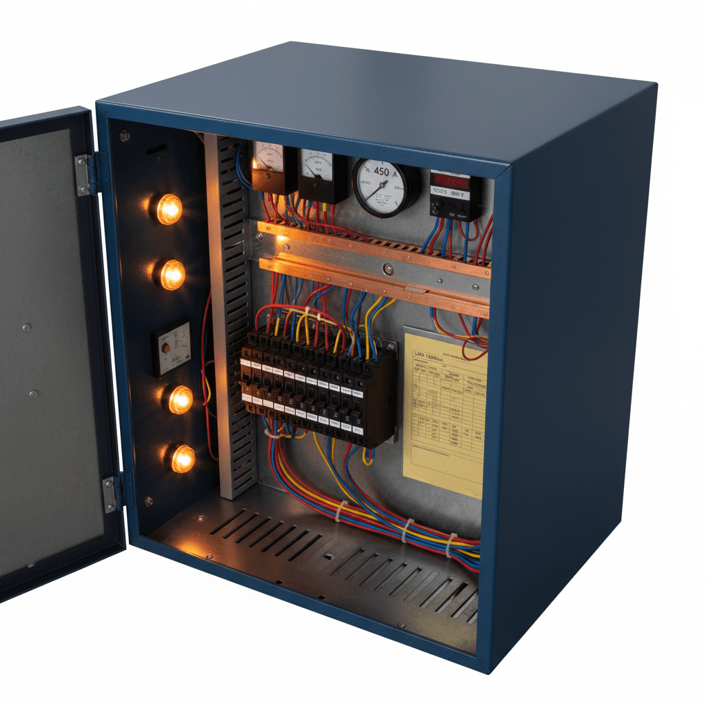 Factory electrical load analysis with detailed circuit measurements
